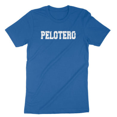 PELOTERO Distressed Baseball Tee – Latin Baseball Style for Players