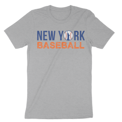 New York Baseball State Inspired Men's T-Shirt