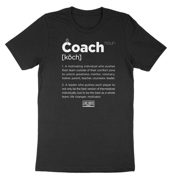 Baseball & Softball Coach Definition T-Shirt