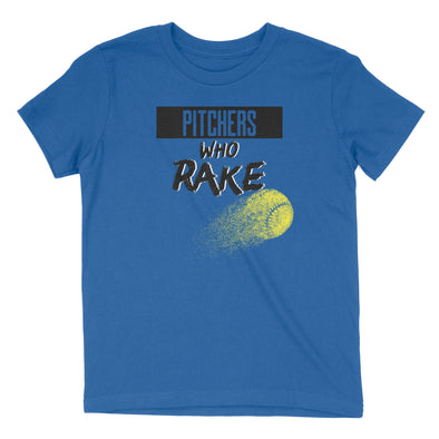 Pitchers Who Rake Fastpitch Themed T-Shirt