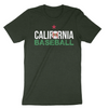 California Baseball State Inspired Men's T-Shirt