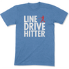 Line Drive Hitter Men's T-Shirt