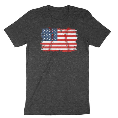 USA Flag Baseball T-Shirt