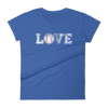 LOVE Baseball Women's short sleeve t-shirt