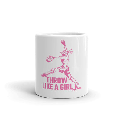 Throw Like a Girl Mug