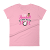 Coffee & Baseball Travel Ball Mom Women's T-Shirt